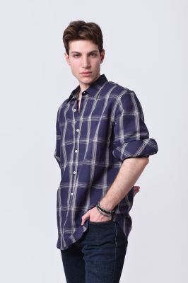 پیراهن چهارخانه مردانه