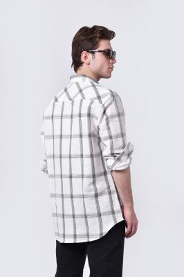 پیراهن چهارخانه مردانه