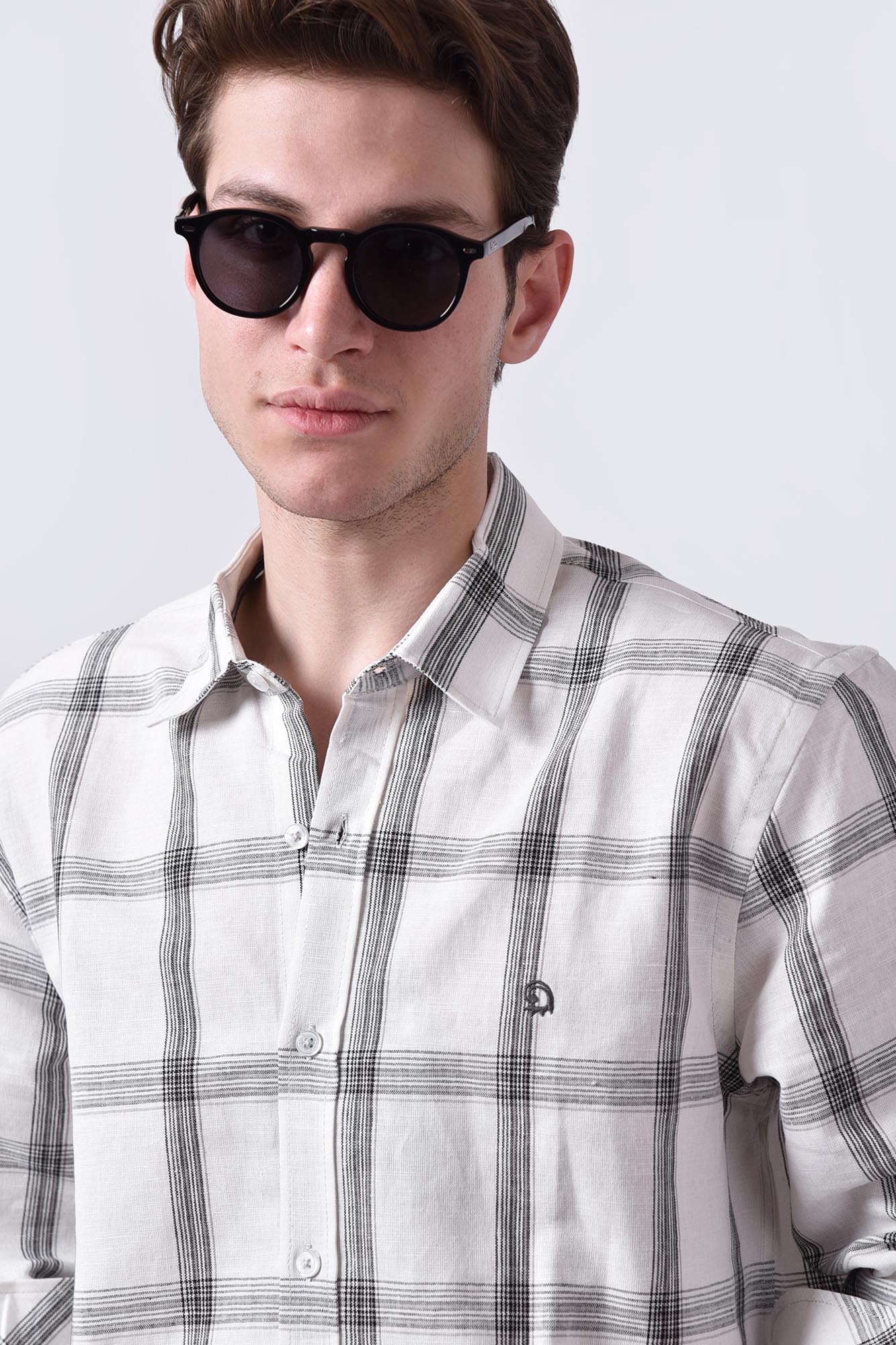 پیراهن چهارخانه مردانه