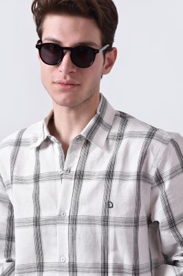 پیراهن چهارخانه مردانه