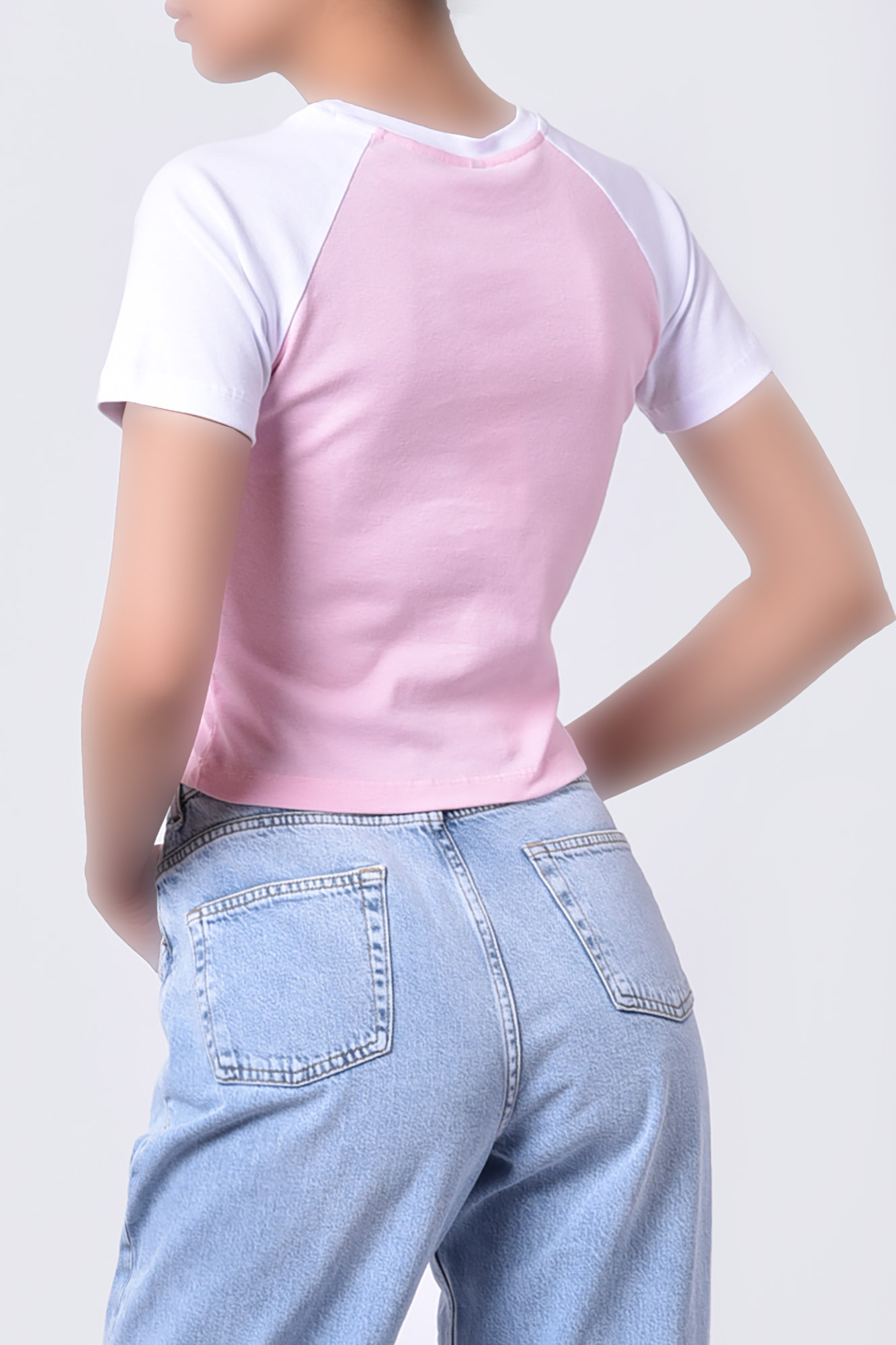 تیشرت آستین کوتاه چاپی زنانه