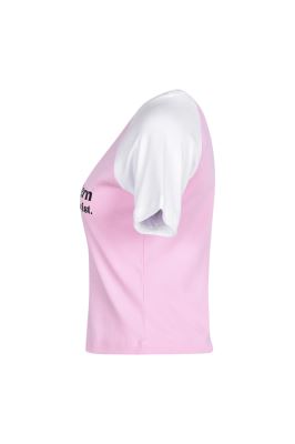 تیشرت آستین کوتاه چاپی زنانه