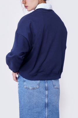 تیشرت آستین بلند چاپی زنانه