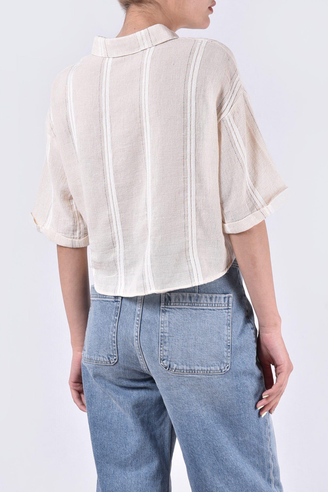 شومیز آستین کوتاه ساده زنانه