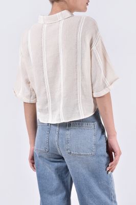 شومیز آستین کوتاه ساده زنانه