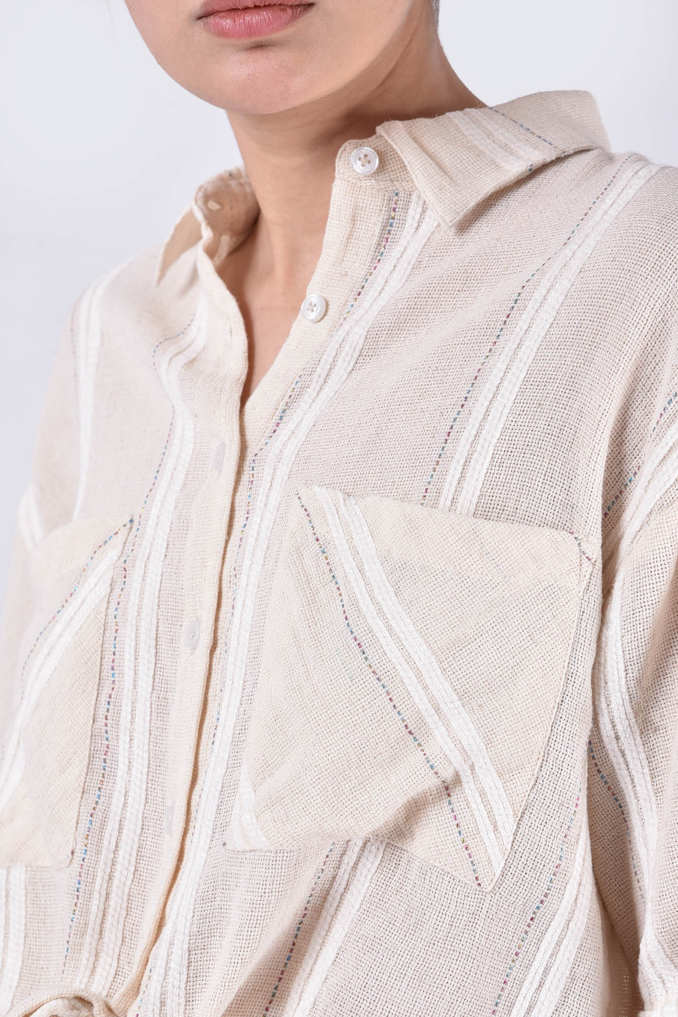 شومیز آستین کوتاه ساده زنانه