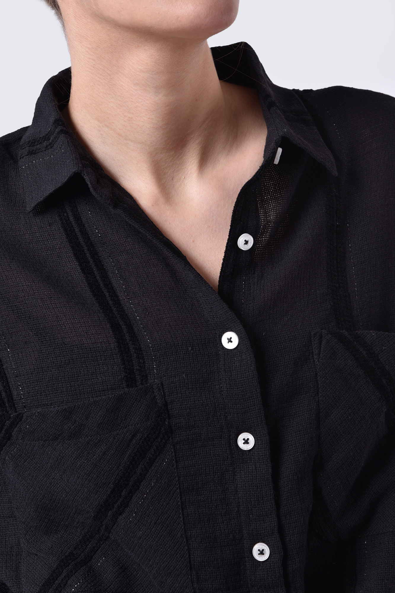 شومیز آستین کوتاه ساده زنانه