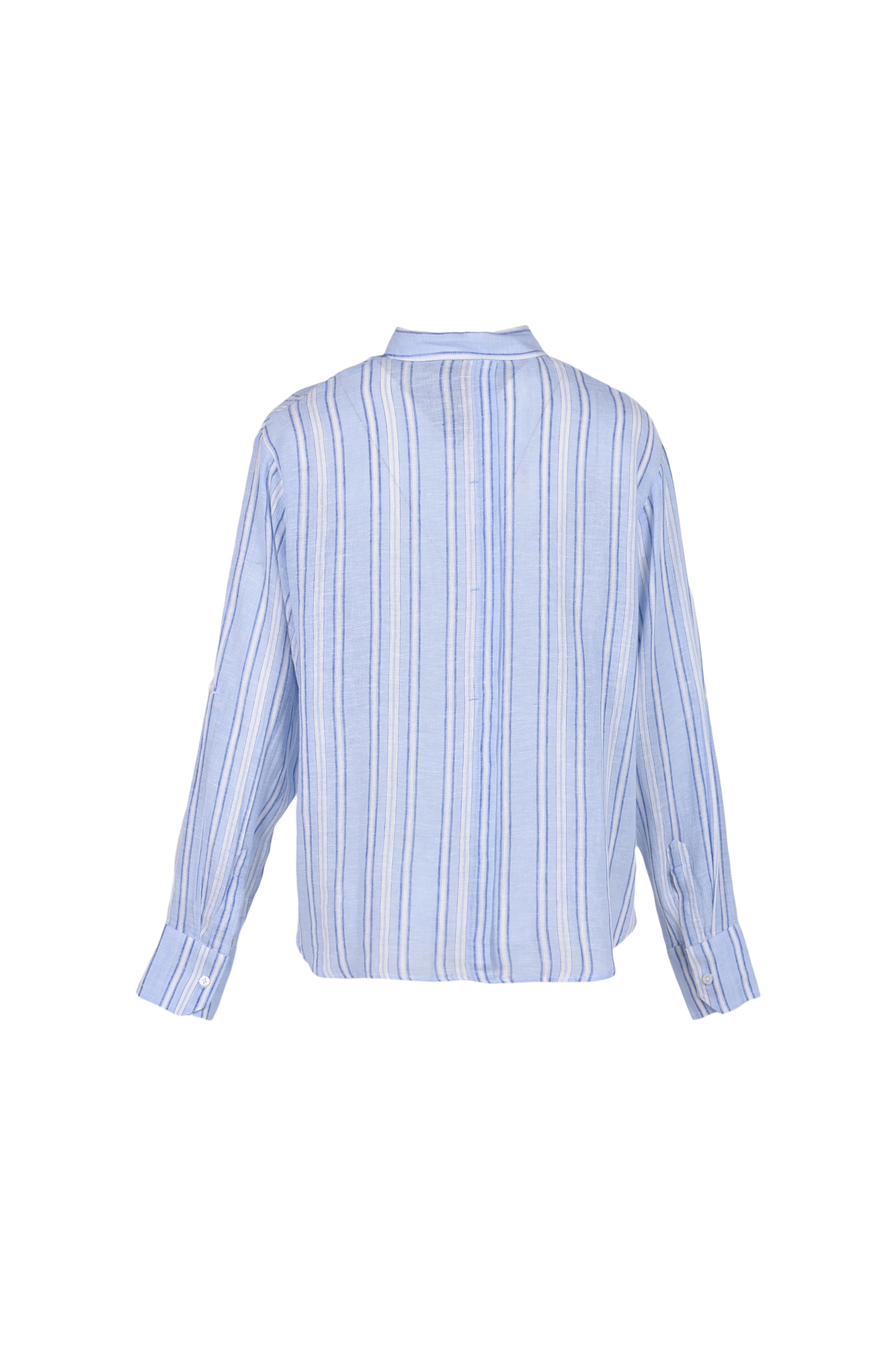 شومیز آستین بلند راه راه زنانه