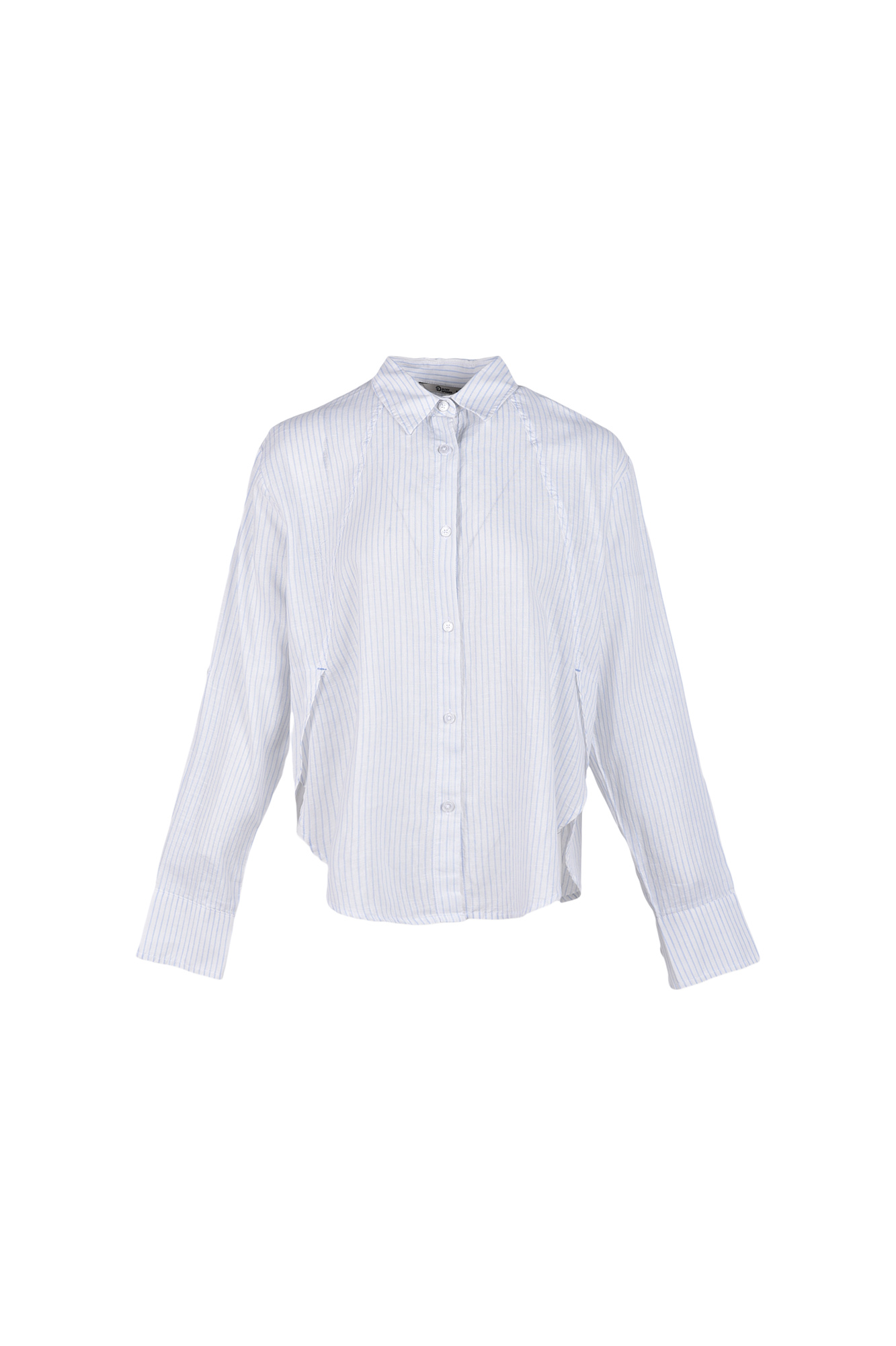 شومیز آستین بلند راه راه زنانه