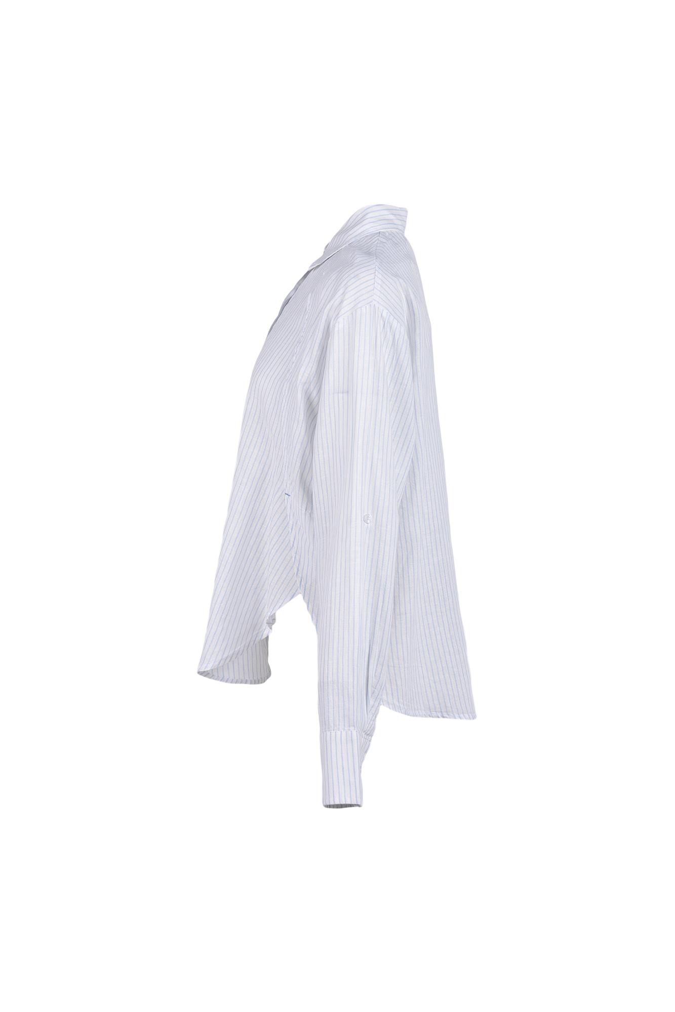 شومیز آستین بلند راه راه زنانه