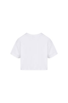 تیشرت آستین کوتاه چاپی زنانه