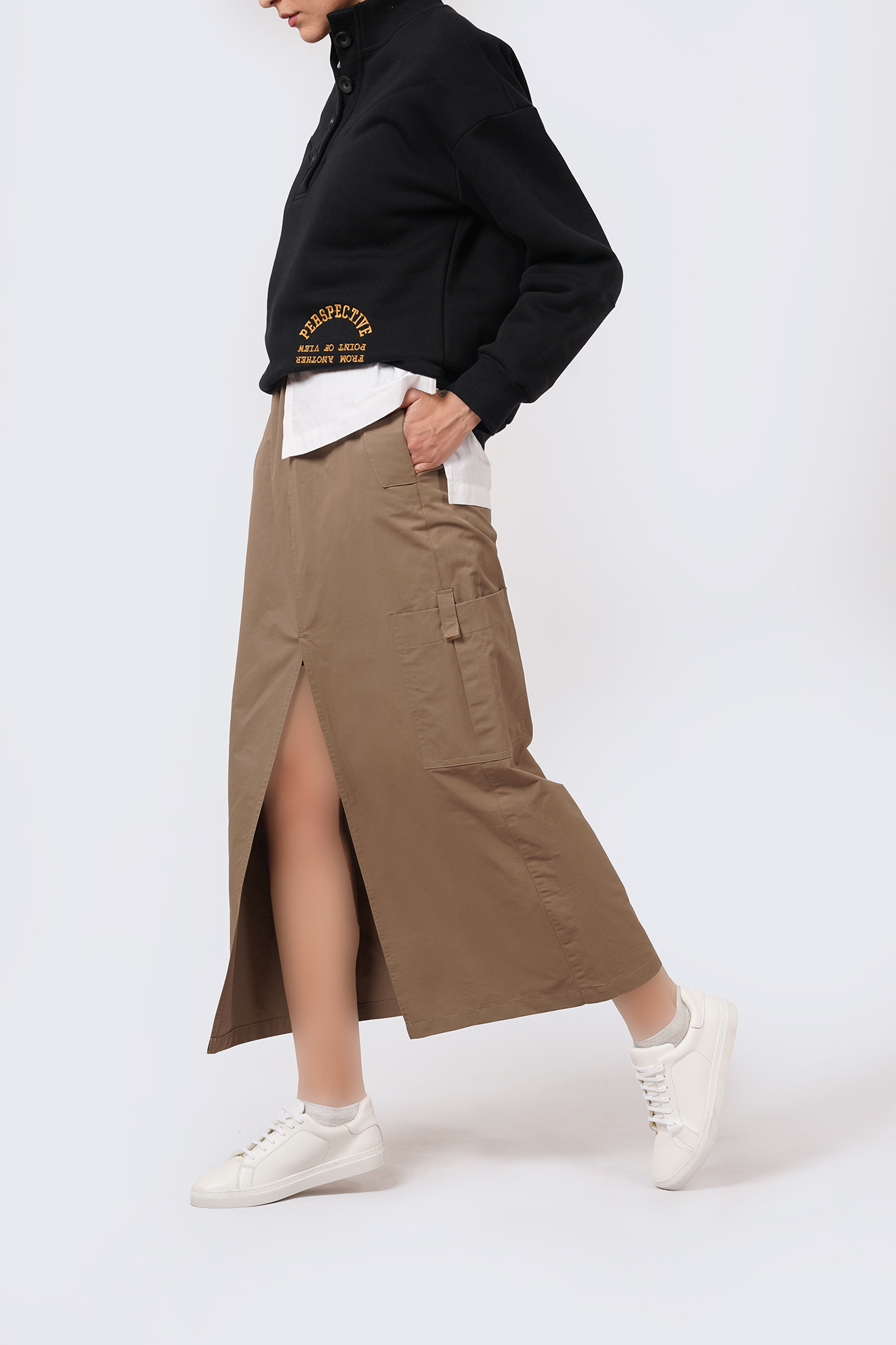 دامن بلند ساده زنانه