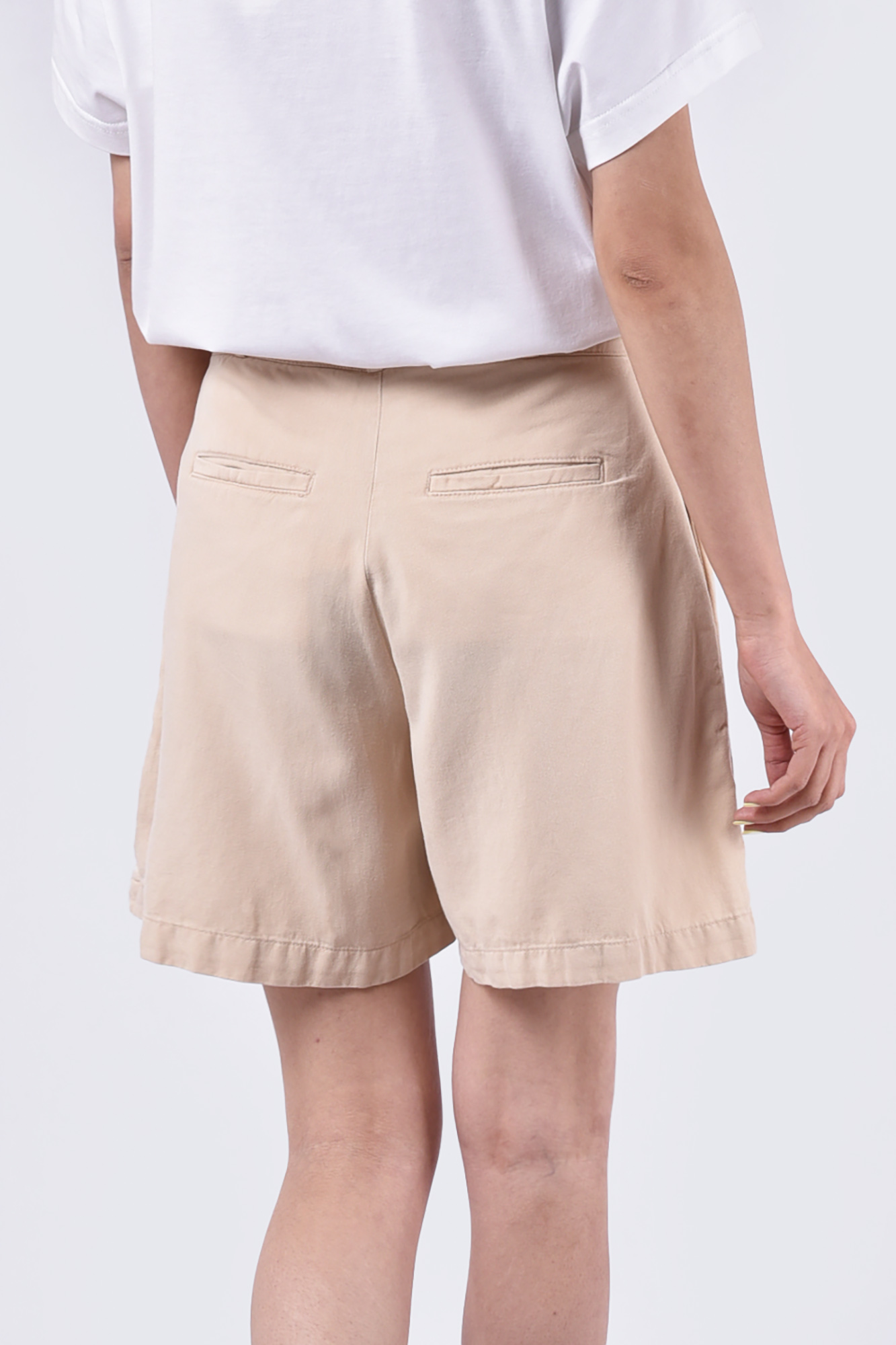 شلوارک کتان ساده زنانه