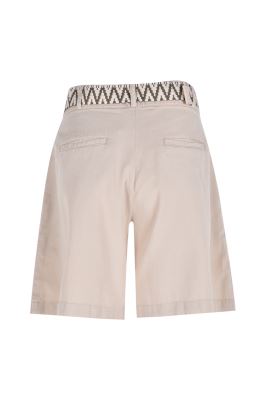 شلوارک کتان ساده زنانه