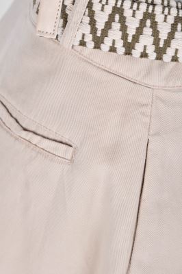 شلوارک کتان ساده زنانه