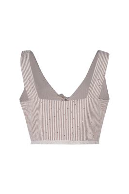 تاپ پیراهنی راه راه زنانه