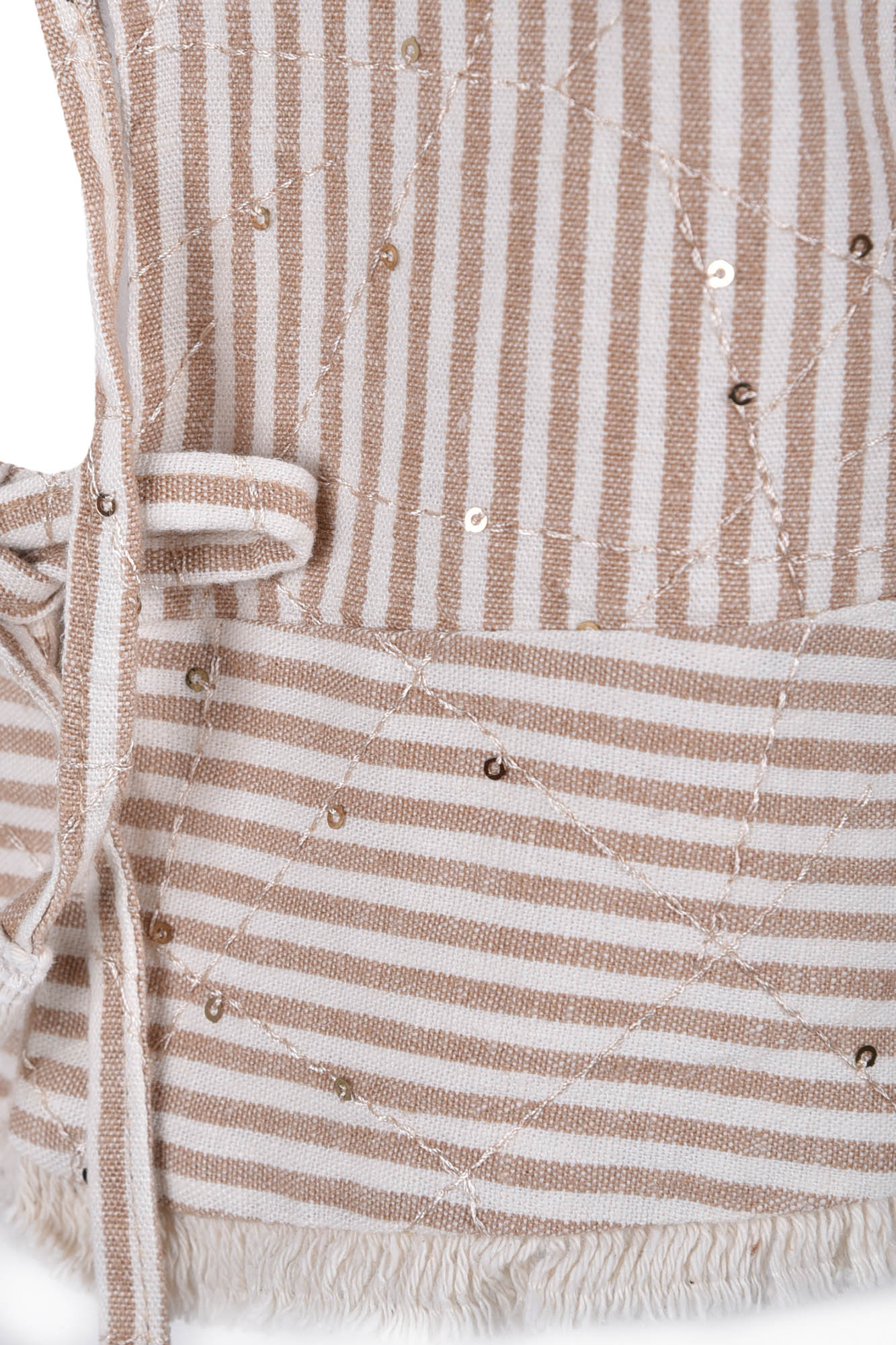 تاپ پیراهنی راه راه زنانه