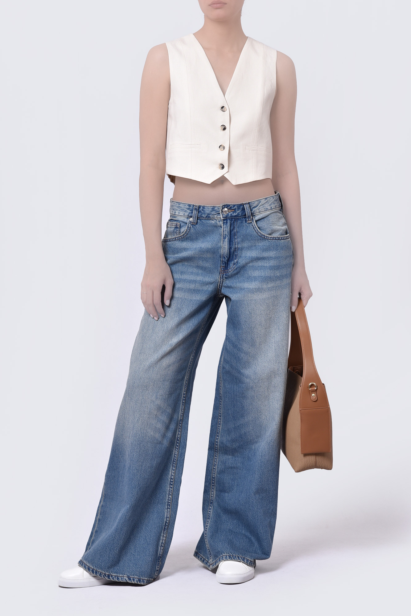 وست کوتاه ساده زنانه