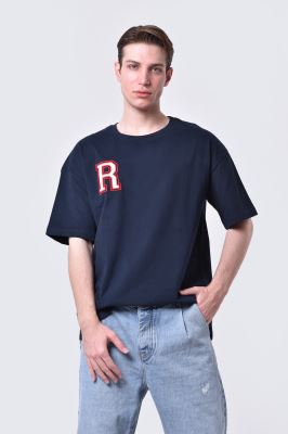 تیشرت آستین کوتاه گلدوزی مردانه