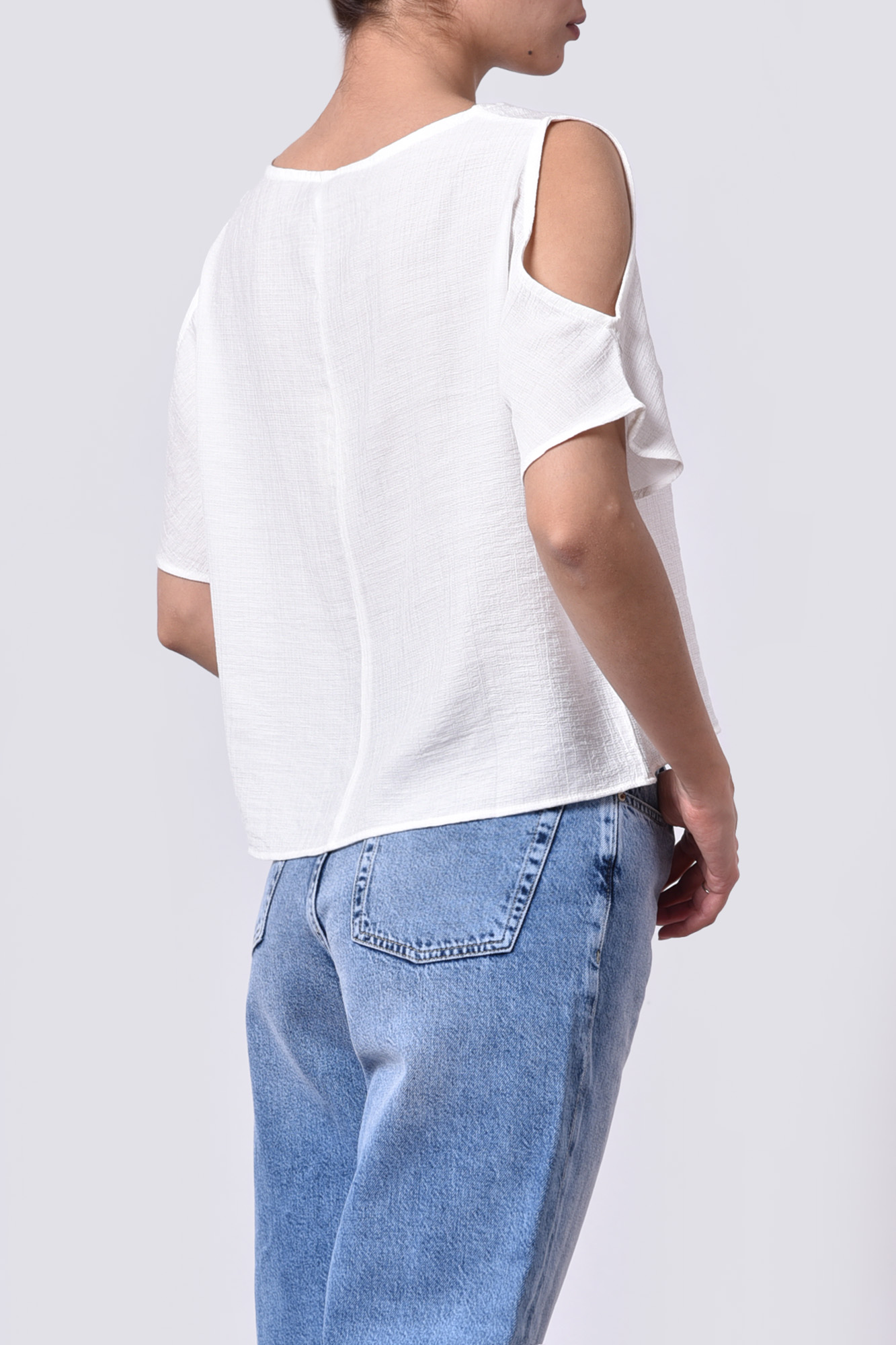 بلوز آستین کوتاه ساده زنانه