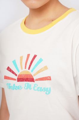 تیشرت چاپی زنانه