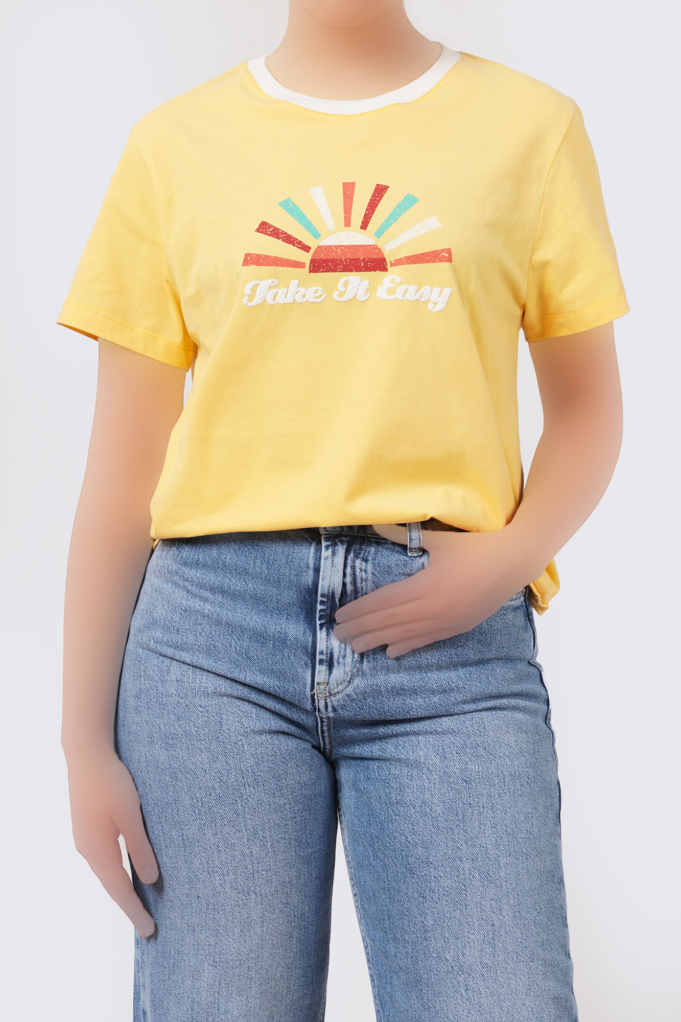 تیشرت چاپی زنانه