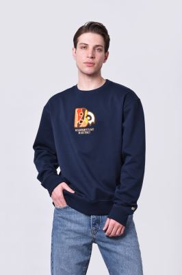 تیشرت آستین بلند گلدوزی مردانه