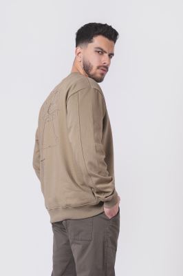 سوئیشرت آستین بلند چاپی مردانه