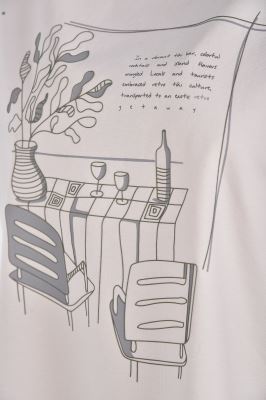 تیشرت چاپی زنانه