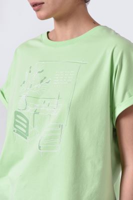 تیشرت چاپی زنانه