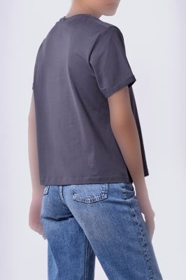 تیشرت آستین کوتاه چاپی زنانه