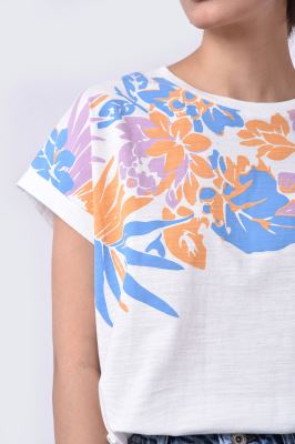 تیشرت چاپی زنانه