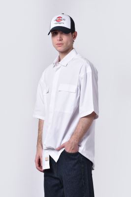 پیراهن آستین کوتاه ساده مردانه