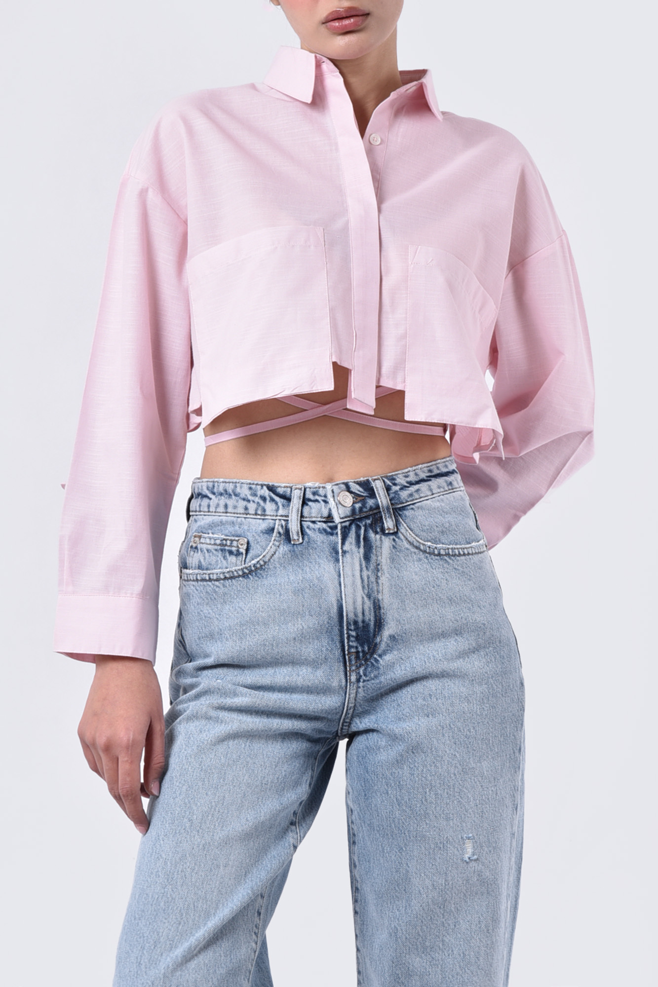 شومیز آستین بلند ساده زنانه