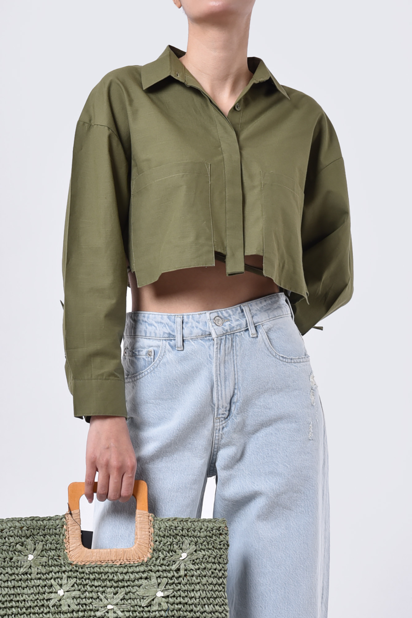 شومیز آستین بلند ساده زنانه