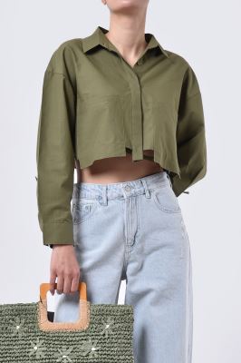 شومیز آستین بلند ساده زنانه