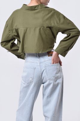 شومیز آستین بلند ساده زنانه