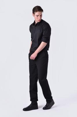 پیراهن آستین بلند ساده مردانه