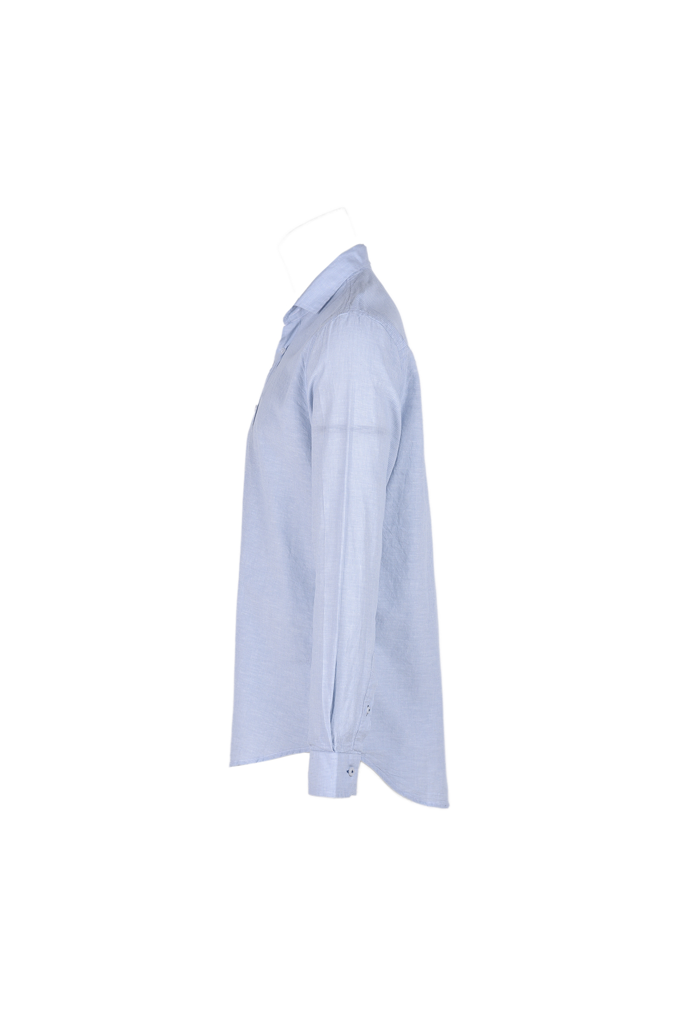 پیراهن آستین بلند راه راه مردانه