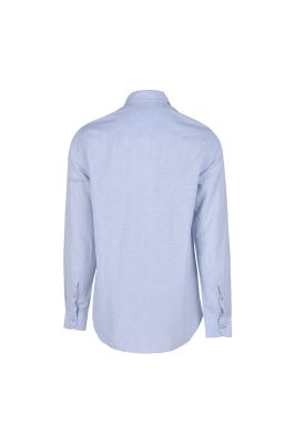 پیراهن آستین بلند راه راه مردانه