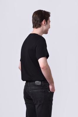 تیشرت آستین کوتاه چاپی مردانه