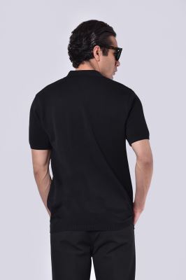 پولوشرت بافت آستین کوتاه