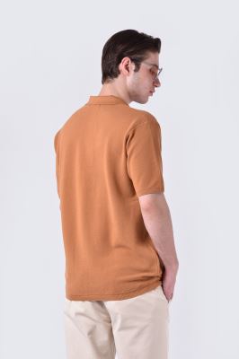 پولوشرت بافت آستین کوتاه