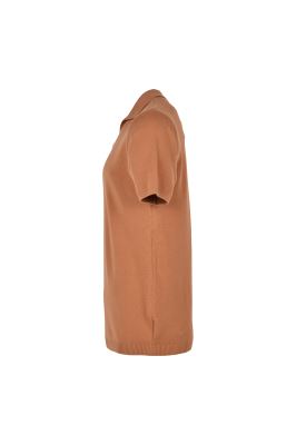 پولوشرت بافت آستین کوتاه