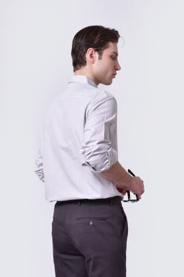 پیراهن آکسفورد آستین بلند اسلیم