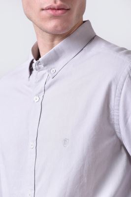 پیراهن آکسفورد آستین بلند اسلیم