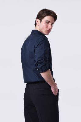 پیراهن آکسفورد آستین بلند اسلیم