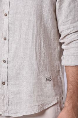 پیراهن آستین بلند طرحدار مردانه