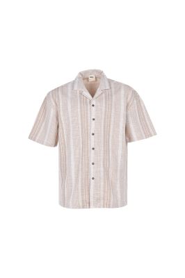 پیراهن آستین کوتاه طرحدار مردانه