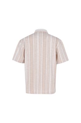 پیراهن آستین کوتاه طرحدار مردانه